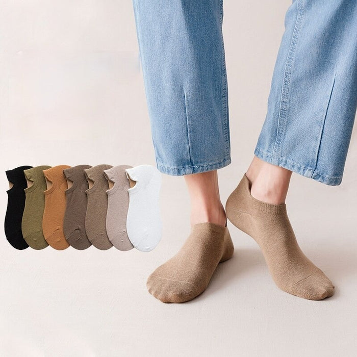 Casual Shallow Mouth Invisible Unisex Socks