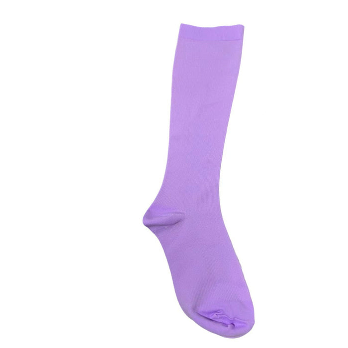 Compression Socks Candy Color Knee Socks