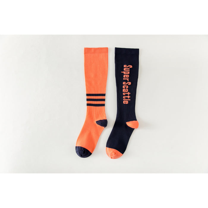 Asymmetric Mandarin Running Sports Fitness Calf Socks