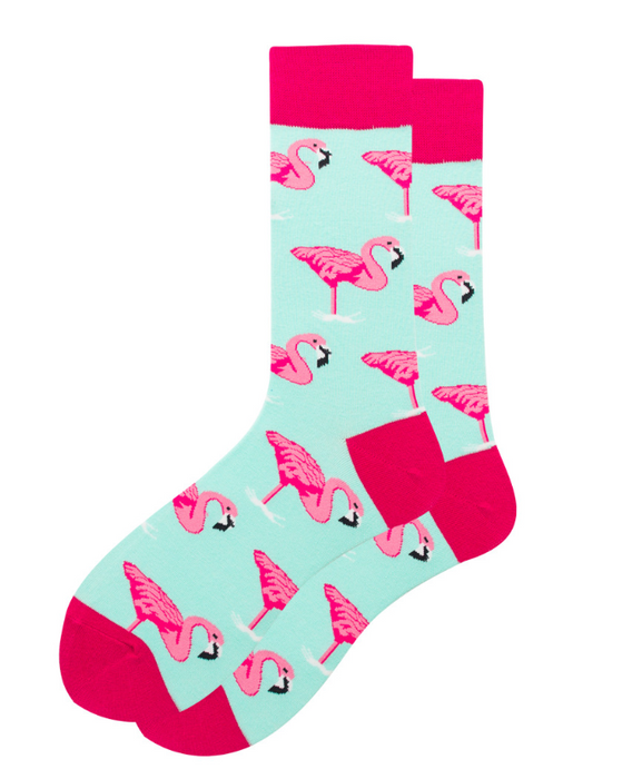 Funny Animal Pattern Cotton Casual Men Socks (1 Pair)