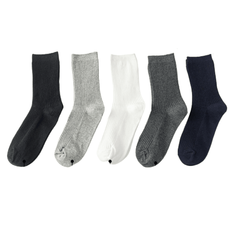 Pure Cotton Casual Socks - Sockz
