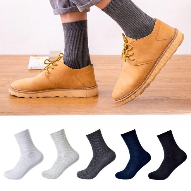 Pure Cotton Casual Socks - Sockz