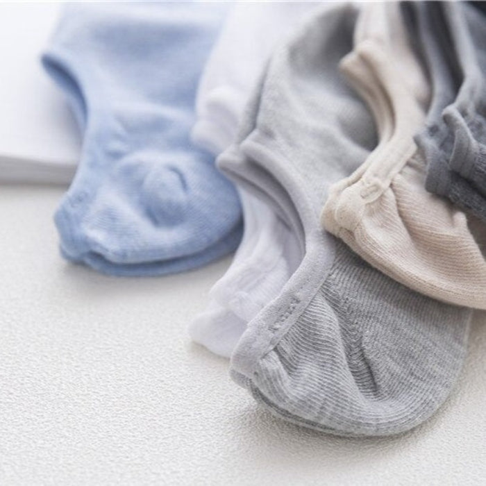 Unisex Casual Cotton Invisible Socks