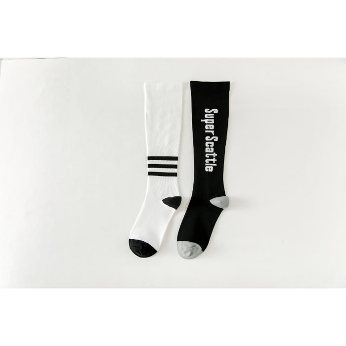 Asymmetric Mandarin Running Sports Fitness Calf Socks