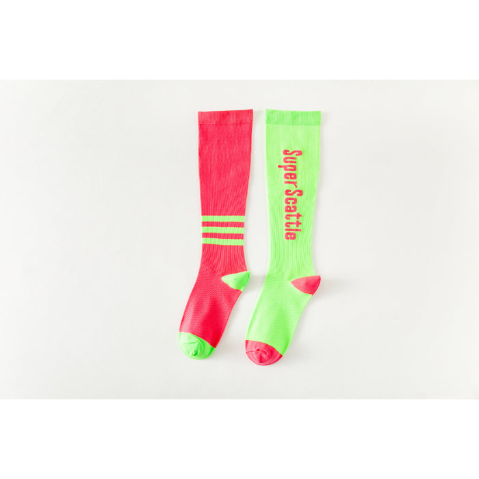 Asymmetric Mandarin Running Sports Fitness Calf Socks